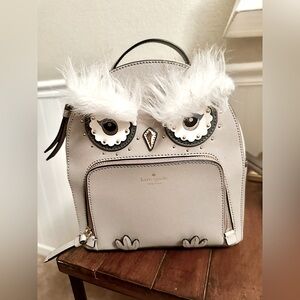Kate Spade Bags Owl Limited Edition Bagpack |
Color: Gray. Brand New.